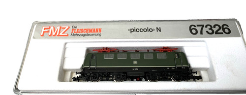 FMZ - FLEISCHMANN N Piccolo  N  67326 Elektrolokomotive,  Grün , OVP | Zustand: Gebraucht