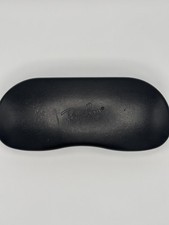 Ray Ban Glasses Case Hard Clamshell Black Faux Leather Sunglasses Eyeglasses