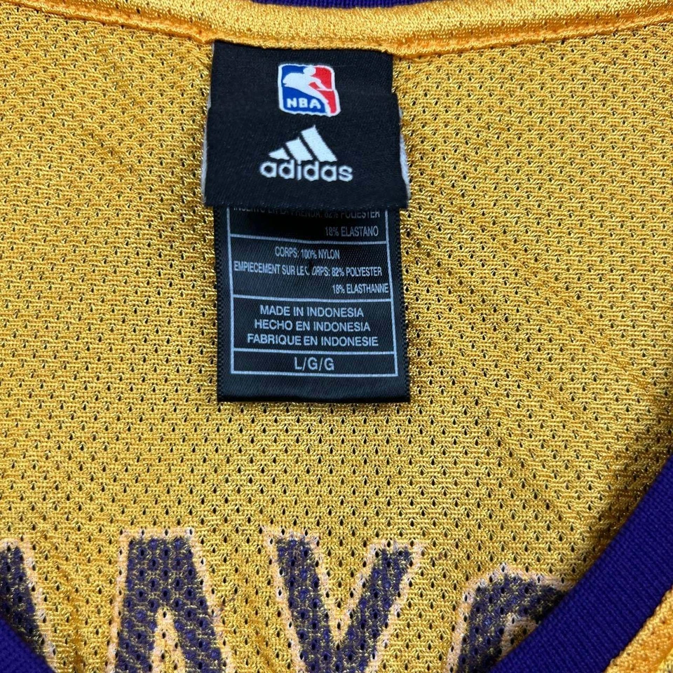 Los Angeles LA Lakers Bryant #24 Jersey Shirt Women Large Adidas Sleeveless L - Image 3 of 4