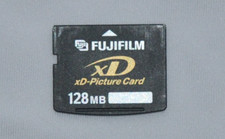 Fujifilm xD Picture Camera Memory Card 128MB Tested  Working