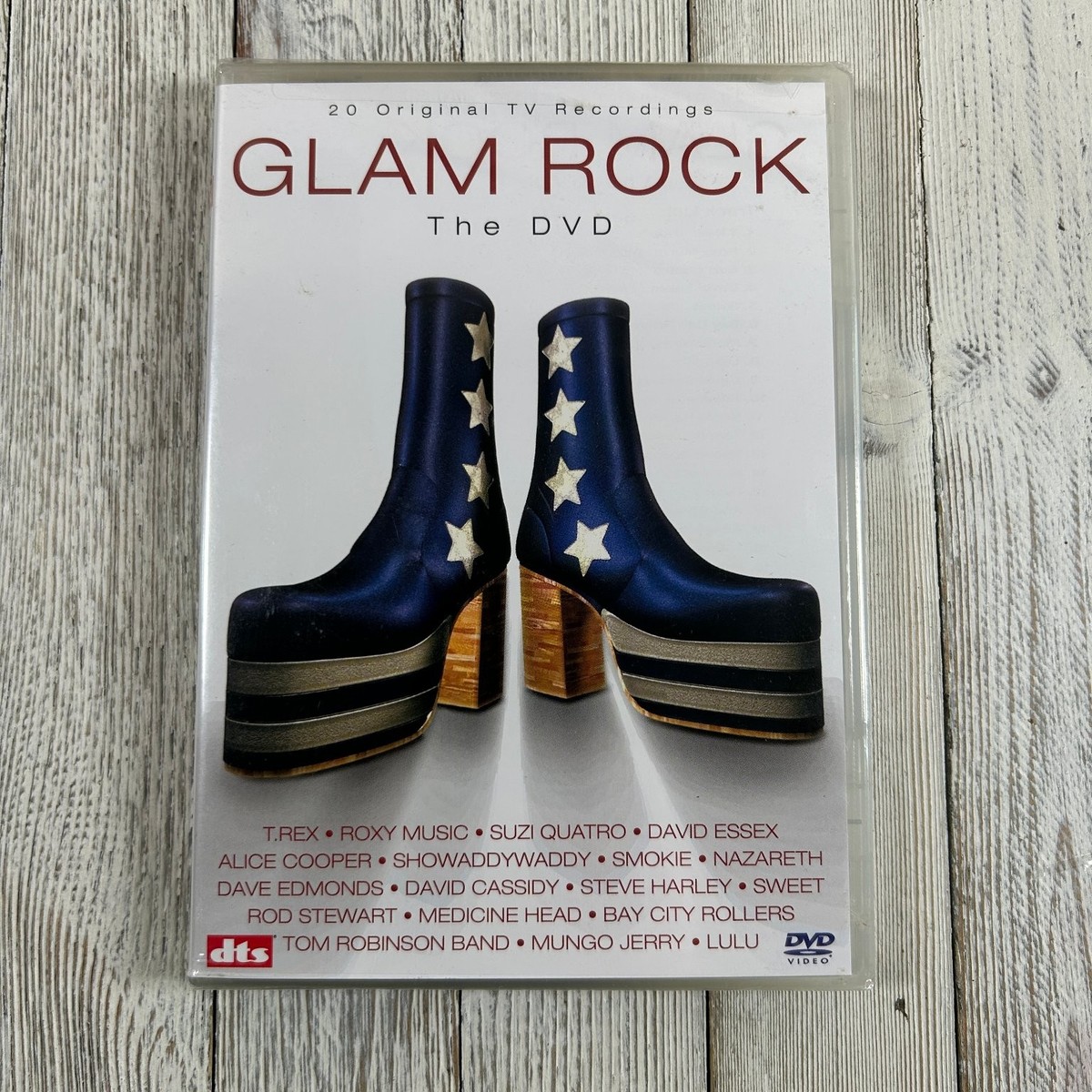 Glam Rock The DVD 2003 20 Original TV Recordings T.Rex Roxy Music