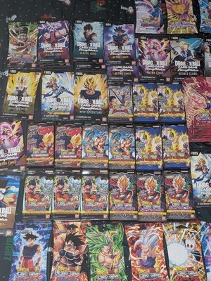  Dragon Ball Super Card Game - Premium Pack Set -8 multiple packs -mystery box 