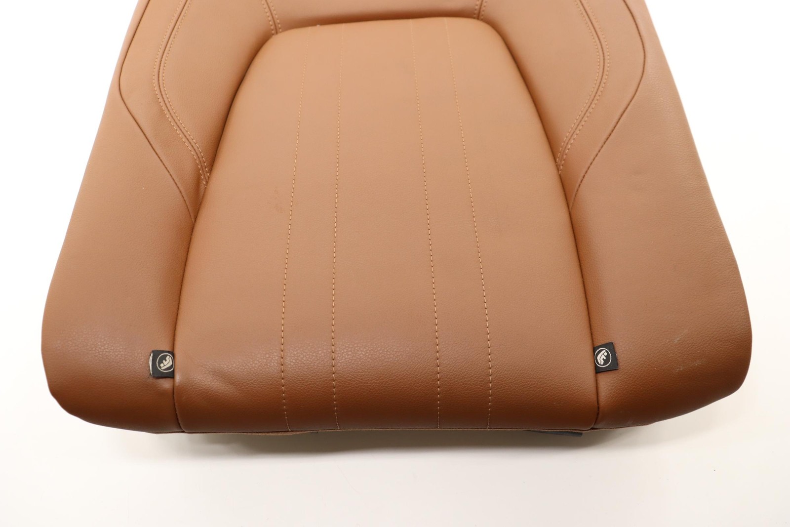 2014 - 2024 MASERATI GHIBLI REAR RIGHT SEAT UPPER CUSHION COVER OEM ORANGE_ICU
