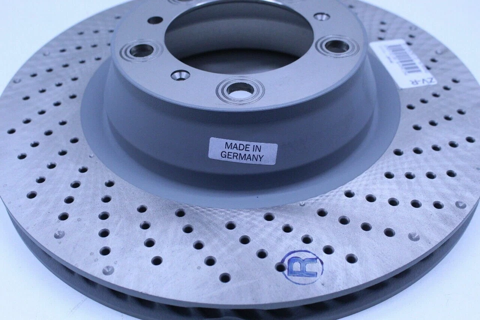 2009-2013 Porsche 911 997 Turbo Rear Brake Rotor Right OEM Used - Image 4 of 4