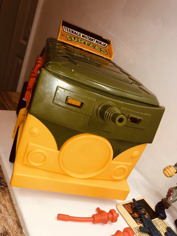 TMNT Teenage Mutant Ninja Turtles Party Wagon Vehicle 1988 Vintage Toy - Image 3 of 4