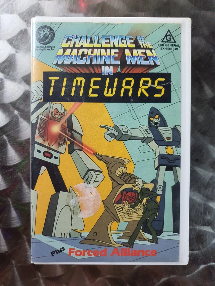 Challenge Of The Machine Men In Time Wars - VHS Video Big Box Ex Rental - Image 3 of 4