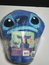 NEW Disney Lilo Stitch Hooded Blanket 30"x50" Super Soft Throw for Children 3