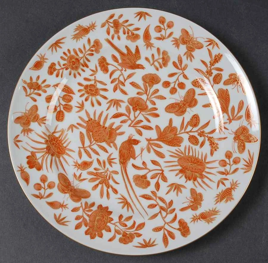 SACRED BIRD & BUTTERFLY DESSERT PLATE - Thumbnail 4