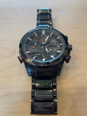 Casio Edifice EQB-500 Solar Blue Dial Men Wristwatch