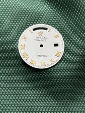 Rolex Day/Date 36 originale bianco con oro giallo rialzato romano LEGGI DESCRIZIONE 