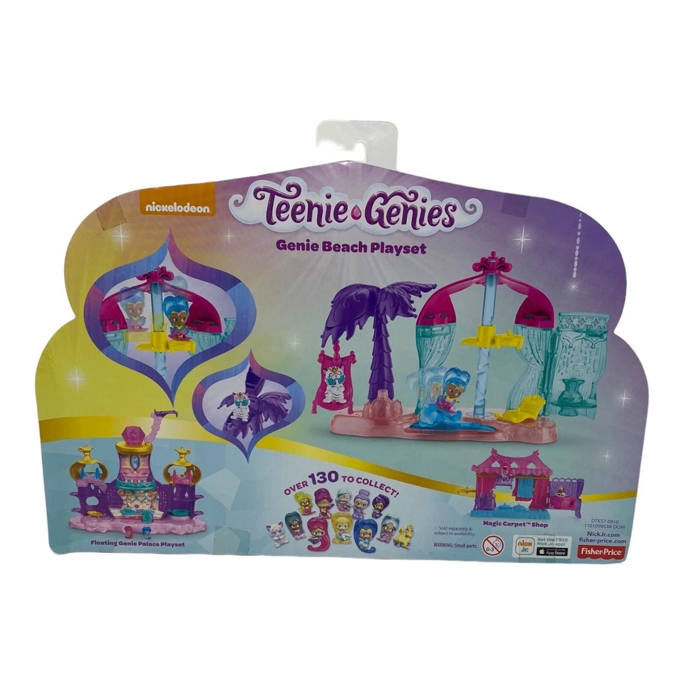 Shimmer & Shine Teenie Genies Playa Juego Muñecas Nahal Tiger Zahramay NUEVO Foto 2 de 4