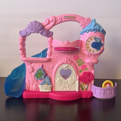 Fisher Price Little People Disney Princess Play & Go Celebration Castle Playset