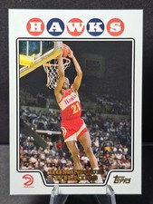 2008-09 Topps Dominique Wilkins #169 Gold Foil Atlanta Hawks 