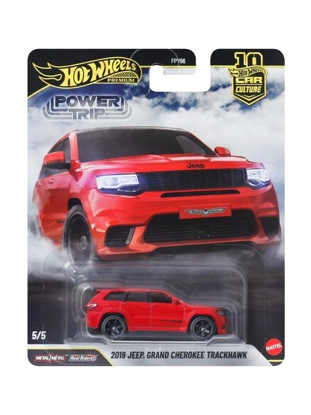 Hot Wheels Premium Car Culture Jeep Grand Cherokee Trackhawk Suv Sports Car Prem-image