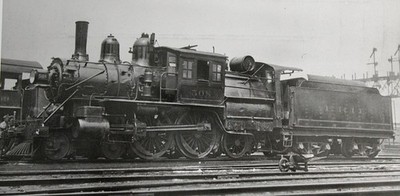 Vintage Harold K. Vollrath Erie #508 Steam Locomotive Photo Print 1899