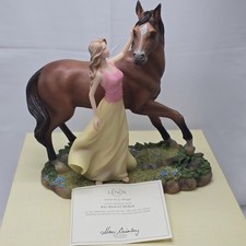 RARE Retired Lenox "Bay Beauty Horse" Statue American By Design W/Original Box