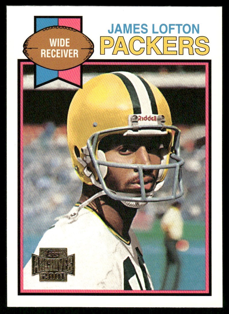 2001 Topps Archives B James Lofton Green Bay Packers #39