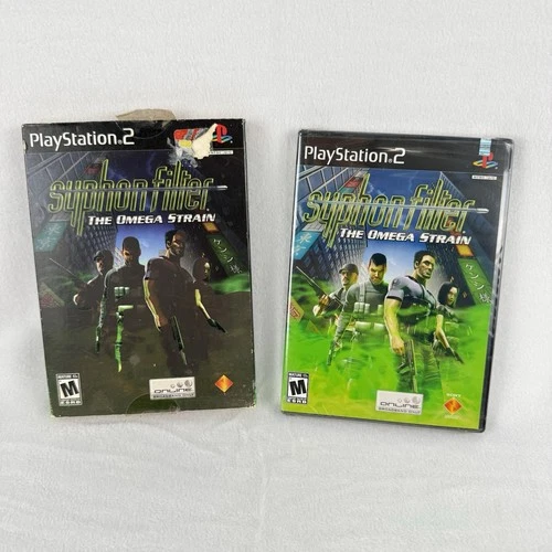PS2 Syphon Filter: The Omega Strain, New Sealed, Sony PlayStation 2,
