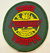 Vintage Tennessee State Troope Green Oval Patch Unused