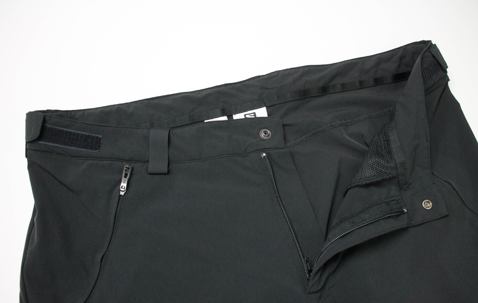 Pantaloni Salomon AdvancedSkin Shield Uomo UK 40 Trekking Con Zip Neri