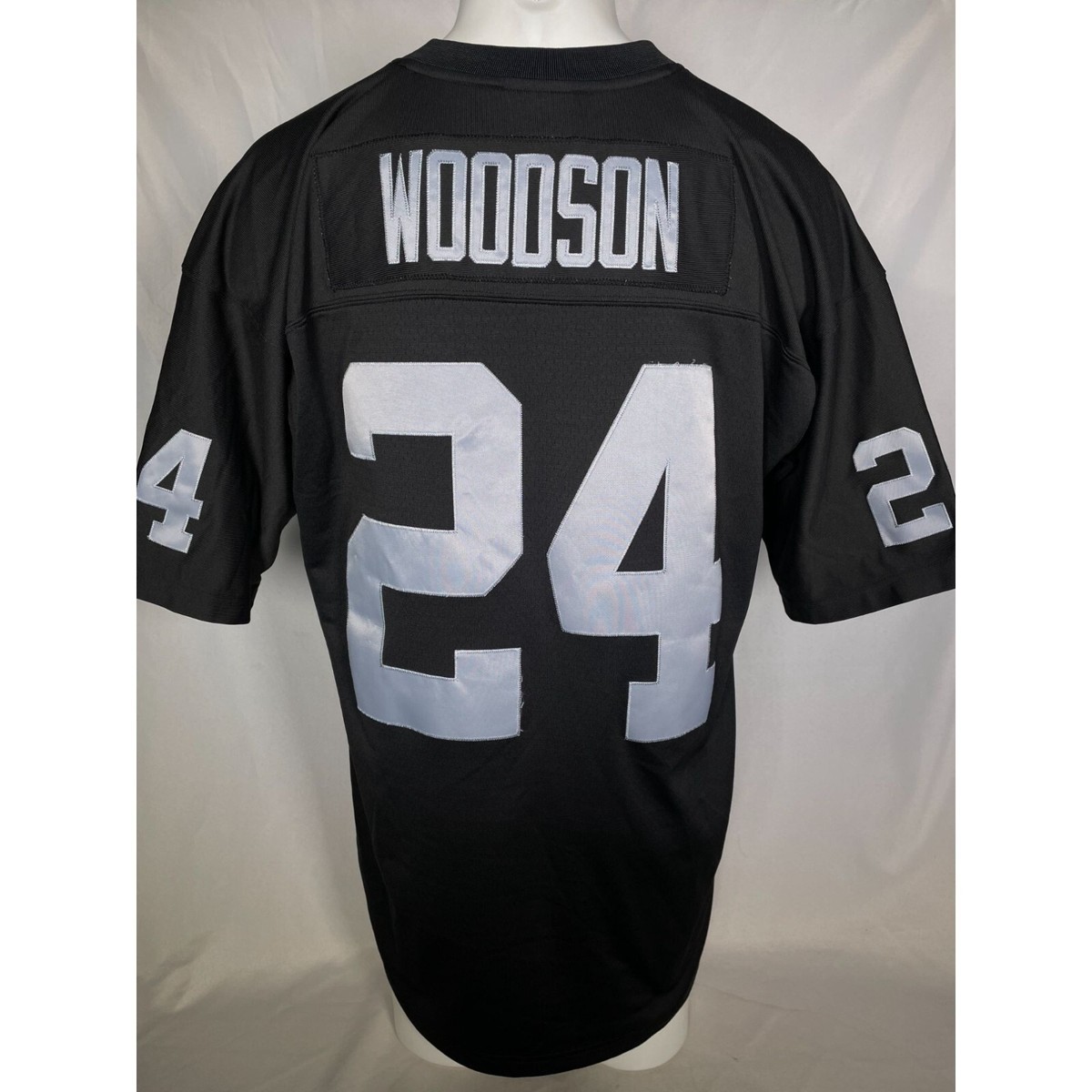Charles Woodson #24 Oakland Raiders Mitchell & Ness 1998 Jersey