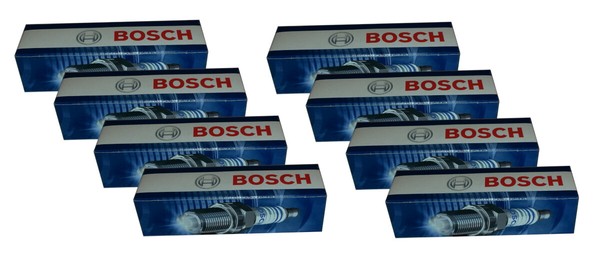 8 Bosch ZüNdkerzen FüR BMW 5Er (E34,E39),7Er (E32,E38),8Er (E31); VW Passat-image