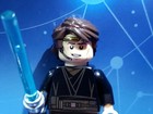 Lego Star Wars Minifigure Anakin Skywalker Lightsaber Headset SW0526 Dark Brown — photo 2