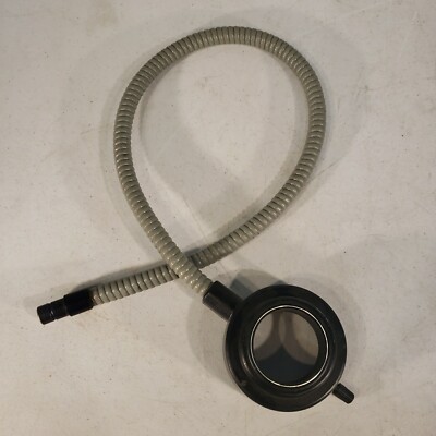 Volpi 10530 Fiber Optic Microscope Ring Light, 50mm Ring ID 66mm Mount, 28'' Long