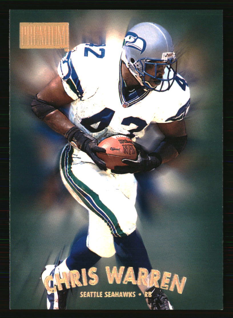 Chris Warren 1997 SkyBox Premium #47 FOOTBALL Card