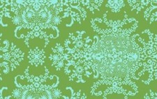Rowan Amy Butler Organic Soul Blossoms Voile Fabric -4 yds 54 in English Garden