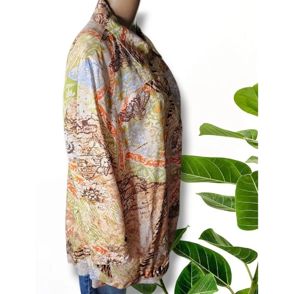 Breckinridge Passport Jacket Women 2X Lightweight Rayon Fully Lined Poly NWOT - Image 4 of 4