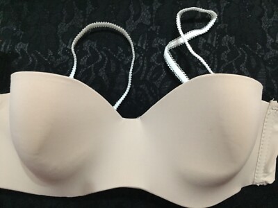  EVA SECRET Bra size  it 3b  us 34b eu 75b padded underwired beige 