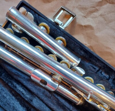 Yamaha LeBlanc Vito 113 Silver Flute With Case, Japan, Good