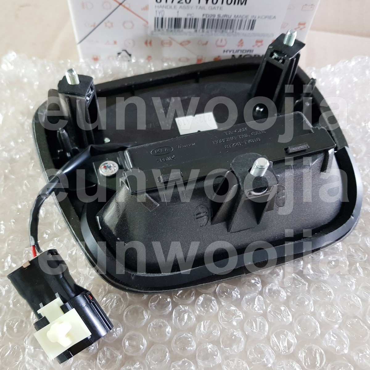 あいページ OEM Tail gate Handle Titanium silver KIA Picanto TA 2011