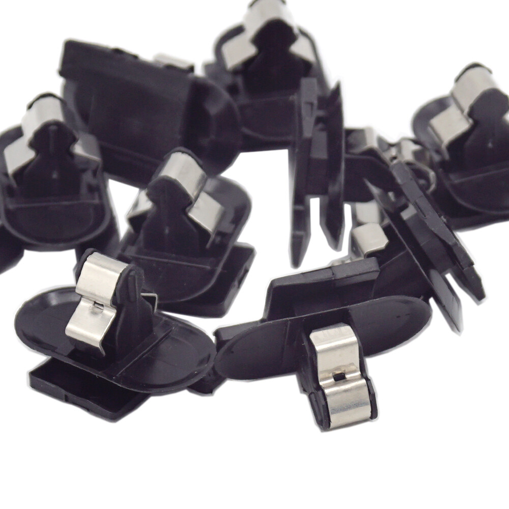 50 Stück Verkleidungsclips 6mm - Kunststoff Nieten Für Motorrad & Auto Befestigung