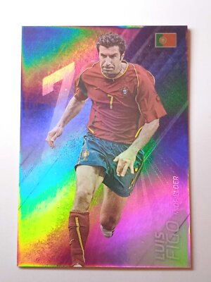 2018 Futera Unique World Football Luis Figo Portugal #WF04