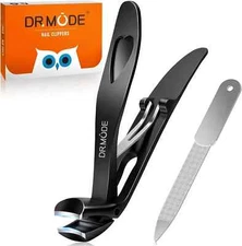 Angled Head Nail Clippers for Thick Nails for Seniors - DRMODE Ergonomic Toenail
