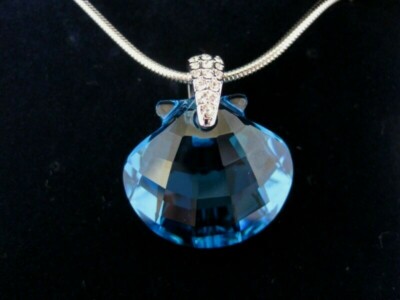 AUTHENTIC SWAROVSKI SCS WONDERS OF THE SEA “ETERNITY” NECKLACE