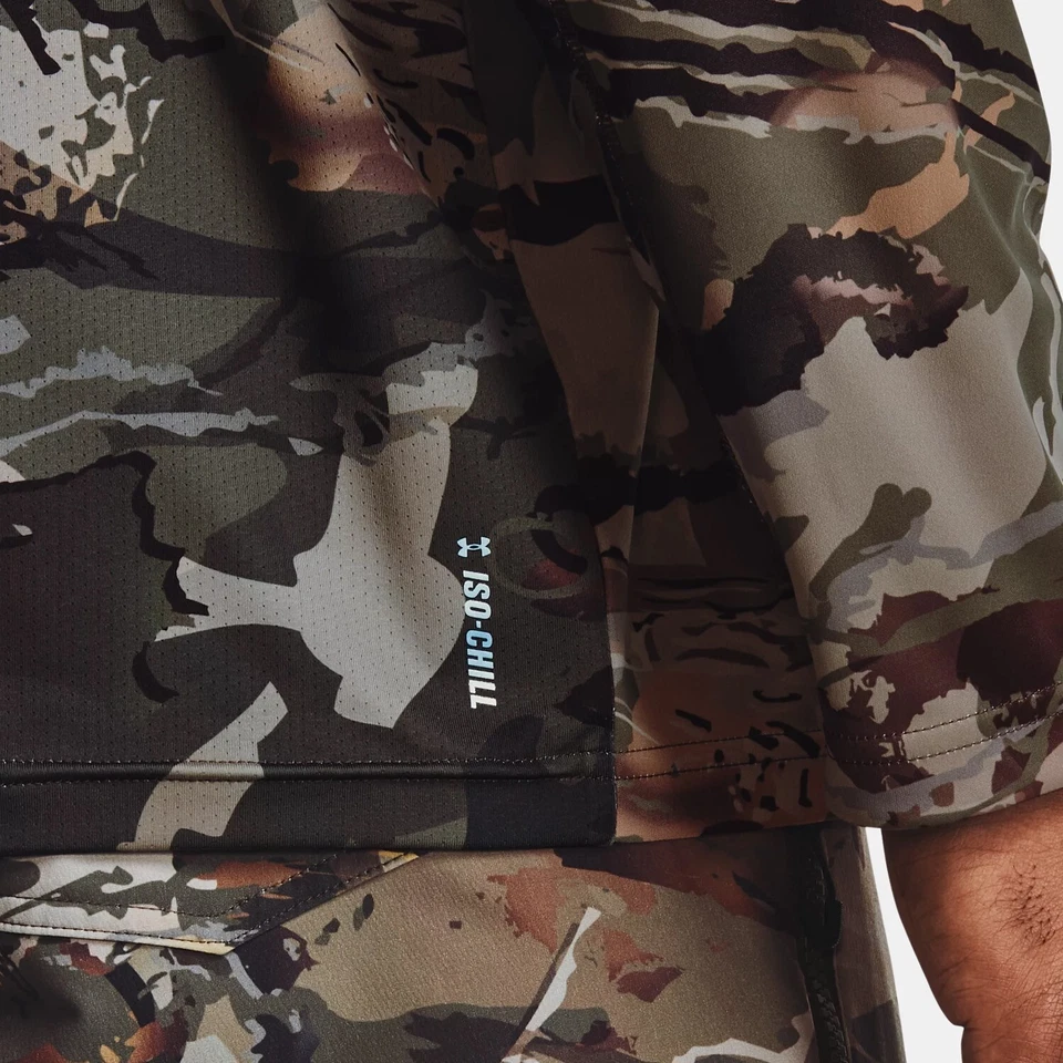 Under Armour Iso-Chill Brush Line Hoodie (XL)- Forest All Season/BLK - Image 4 of 4