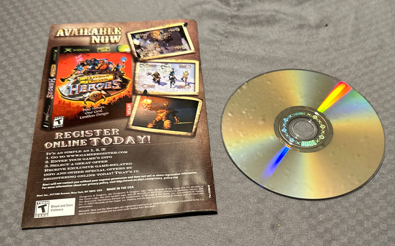 Dead Man's Hand (Microsoft Xbox, 2004) for sale online eBay