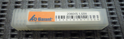 Garant 206045 VHM-Torusfräser R1 0,5, DLC,   DC × L1: 1,5X4mm