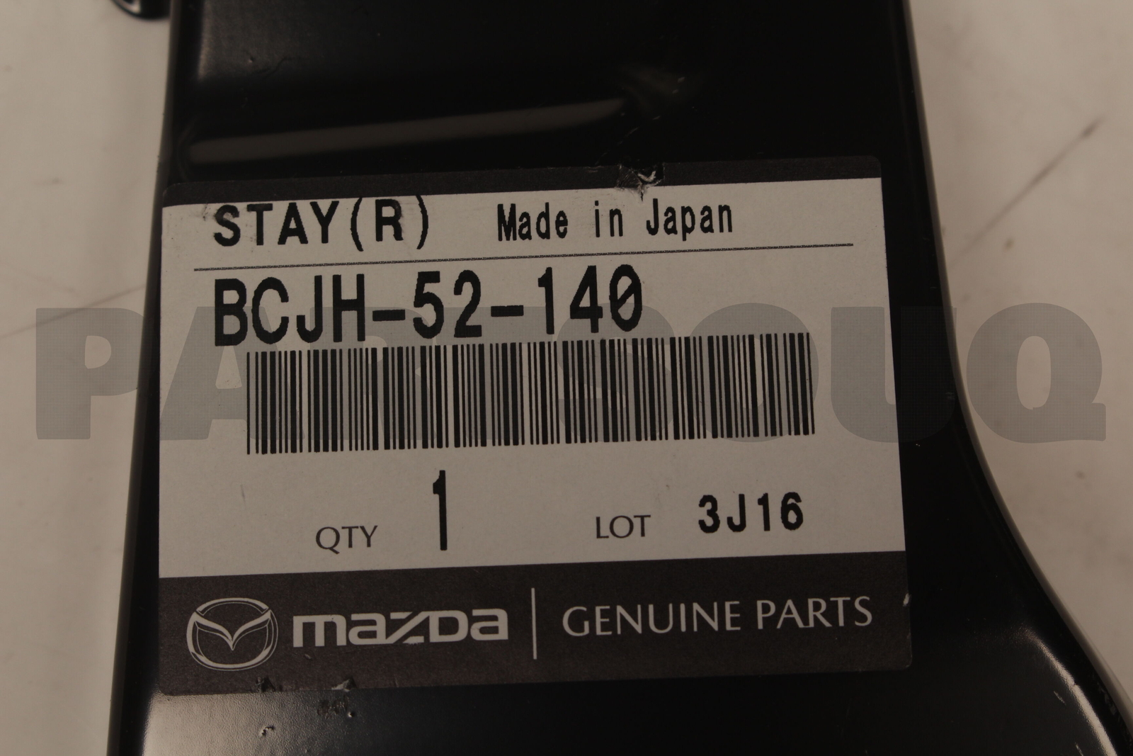 BCJH52140 Genuine Mazda STAY(R),FENDER BCJH-52-140 | eBay