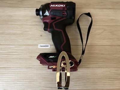 HITACHI HiKOKI WH36DC(NNR) 36V Impact Driver Flare Red Body Only