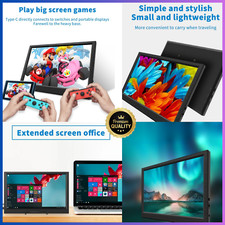 Portable LCD External Monitor 11.6" A Seize 