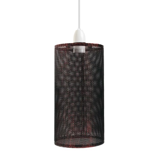 Metal Cylinder Easy Fit Lampshade Ceiling Pendant Light Shade Wire Cage Lighting - Picture 96 of 150