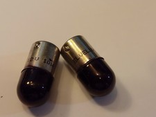 2 X PURPLE SIDE LIGHT TAIL LIGHT CAR BULBS 12V 10W BA15S ELVELUX