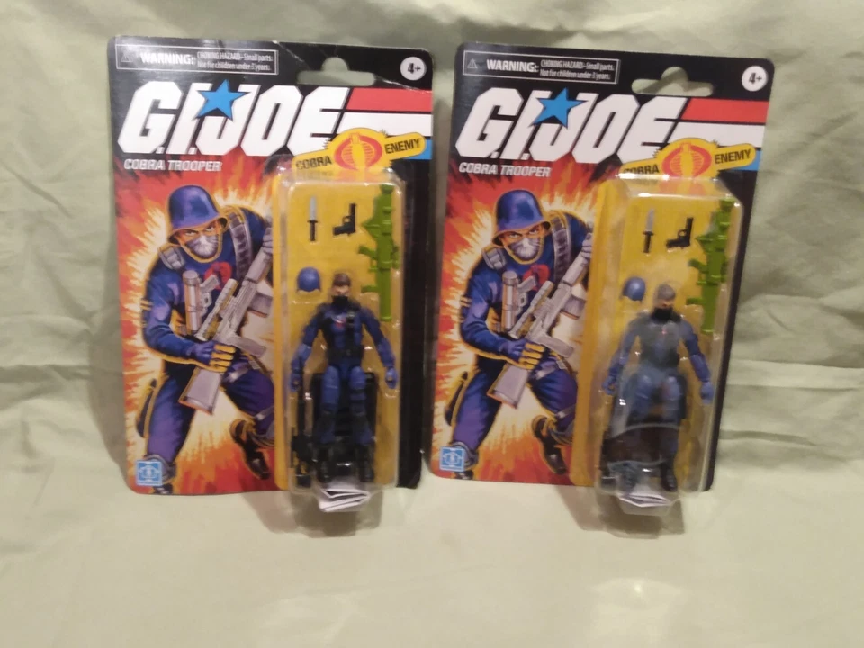 Figura de acción personalizada GI JOE paquete de ataque cobra de 3,75 pulgadas: 2 soldados y ATV Foto 2 de 4