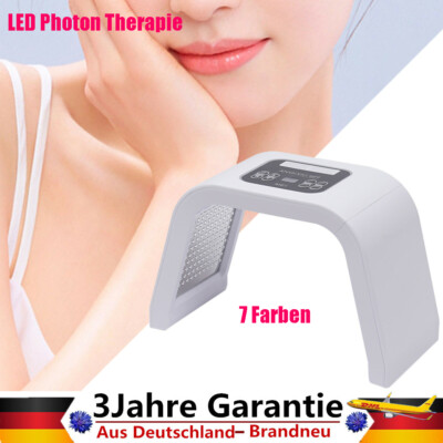 7 Farbe LED Therapie Lamp PDT Photon Therapie Lichttherapie Hautpflege 32.5x32cm