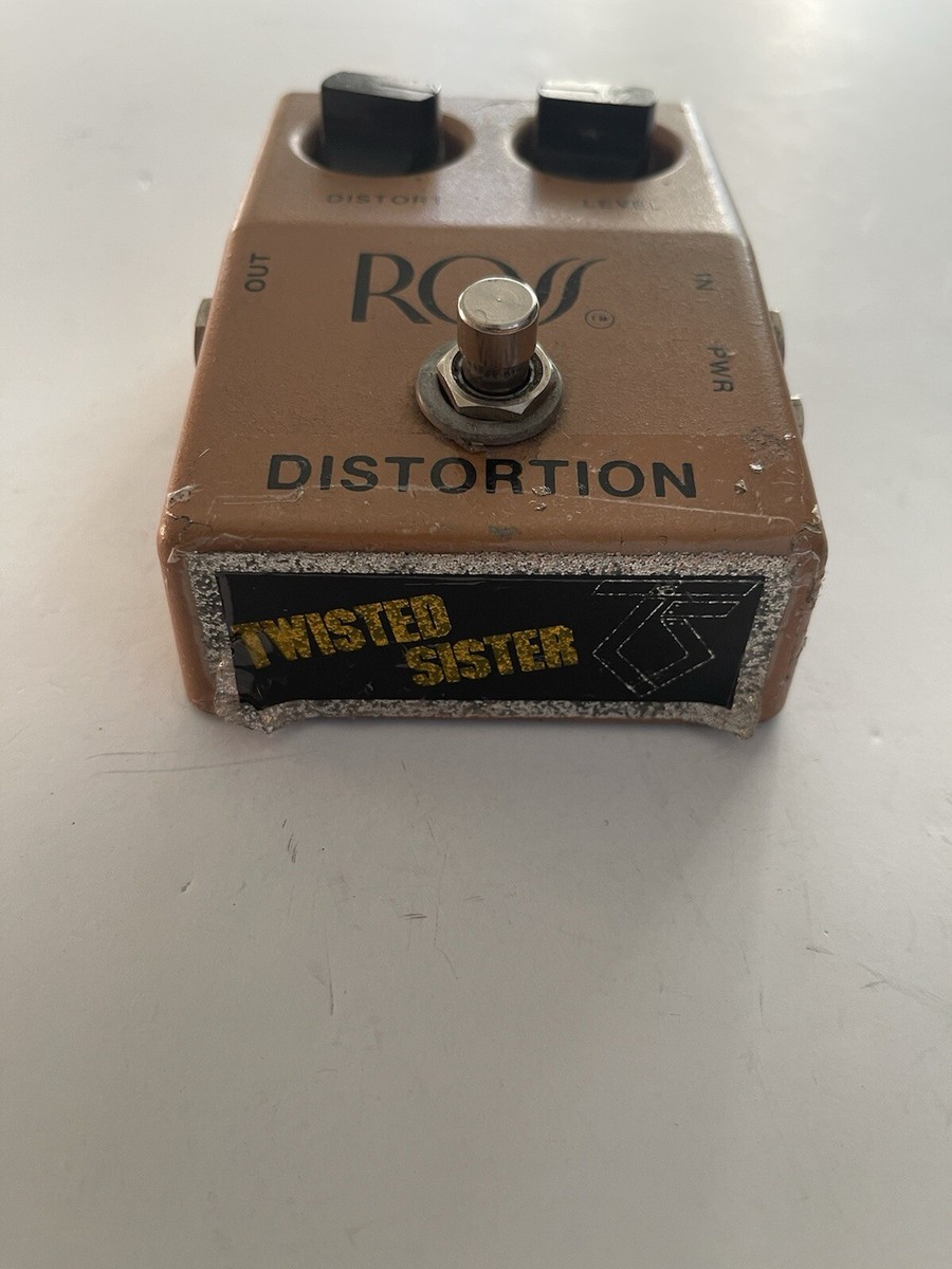 Ross distortion 80's オリジナル Ross Distortion Original Overdrive Vintage 1979 Guitar