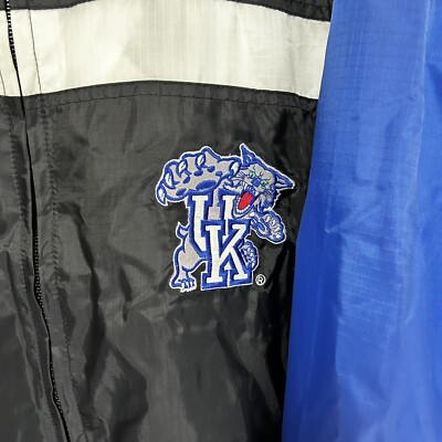 Vintage Pro Player University Of Kentucky Wildcats Windbreaker